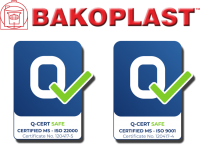 BAKOPLAST CERTIFICATIONS